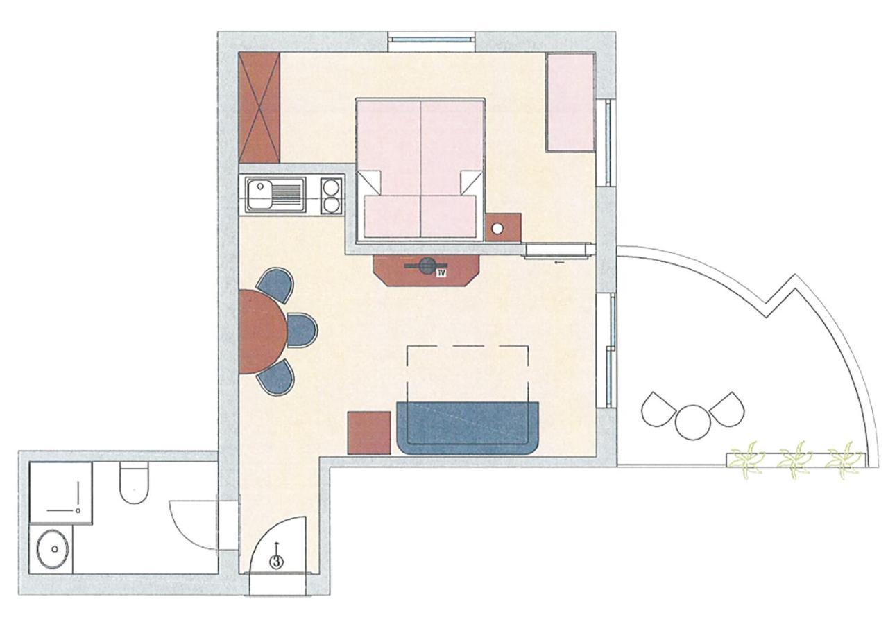 Villa Rose 상트칸지안 객실 사진